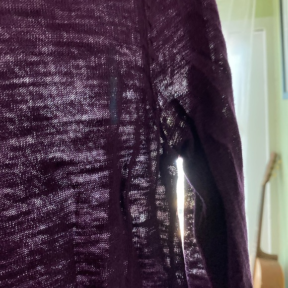 H&M Basic thin purple sweater - Picture 5 of 16